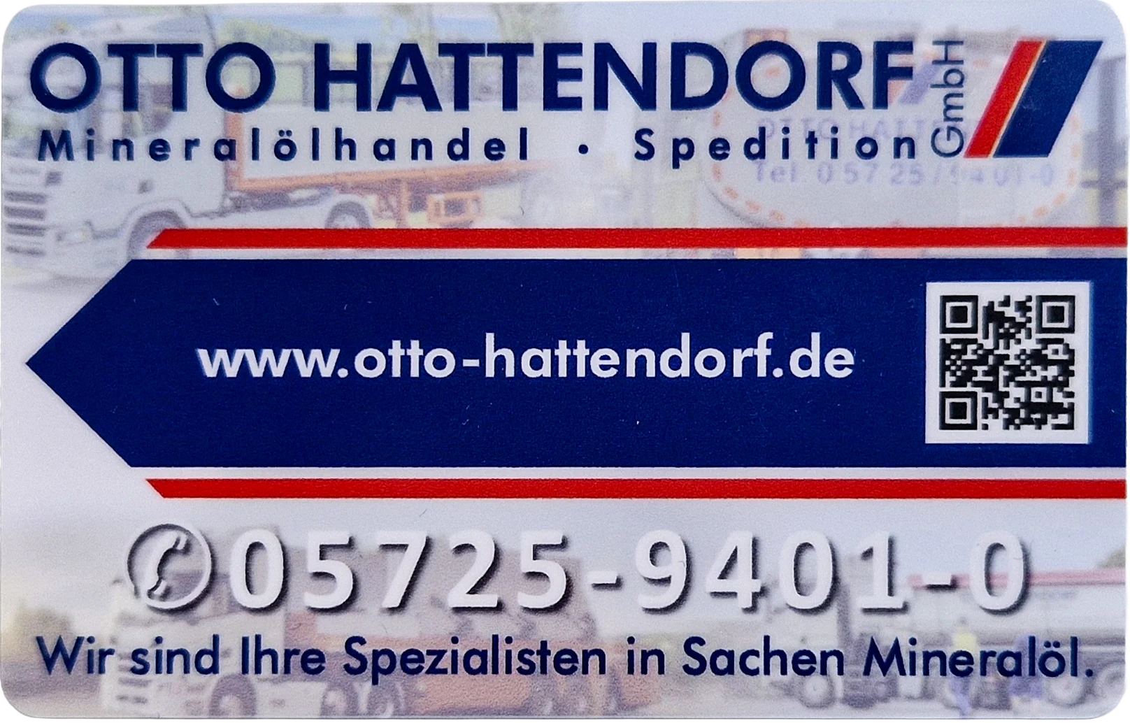 Tankkarte-Vorderseite--2026--Otto-Hattendorf Vorderseite der Otto Hattendorf Kundenkarte